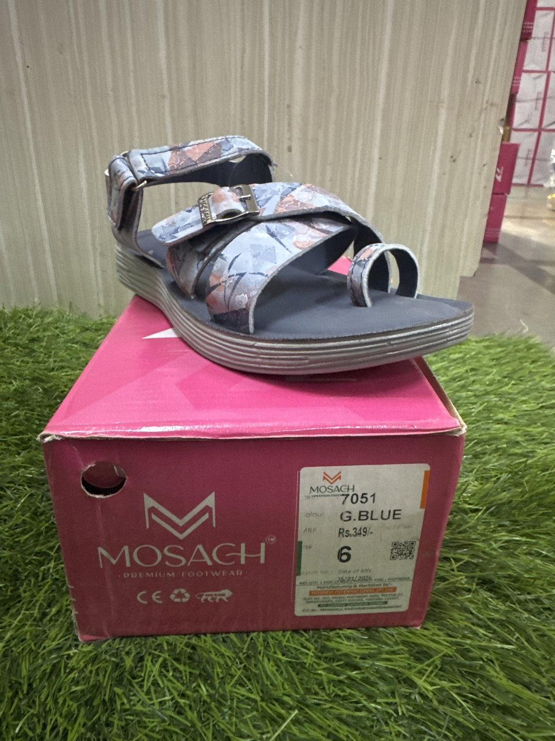 Mosach 7051 g blue 5”8