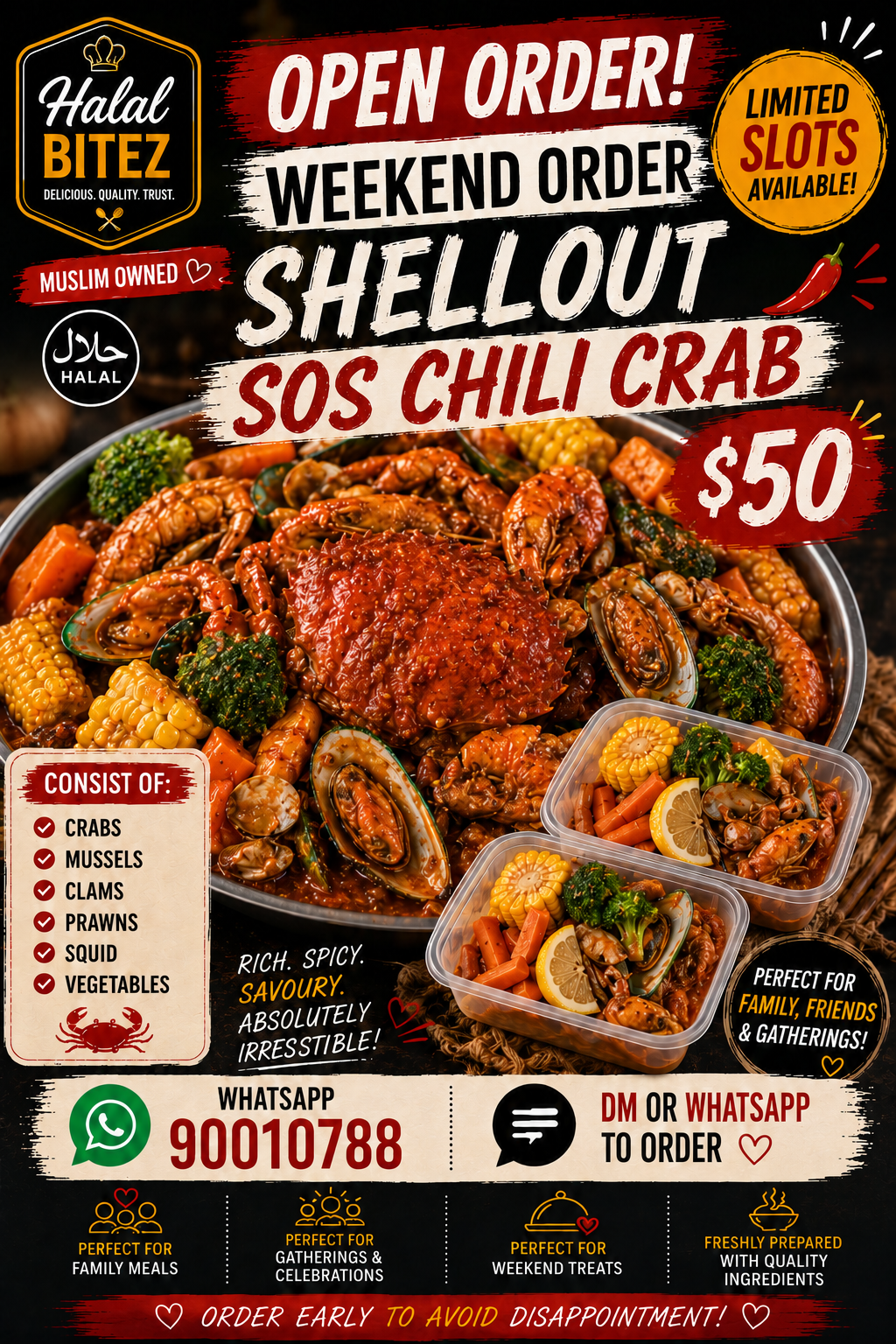 Shellout Chilli Crab Sos 4-6 Pax_0