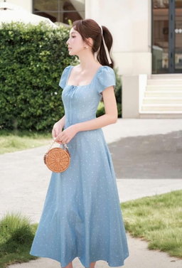 TLA - BLUE DRESS