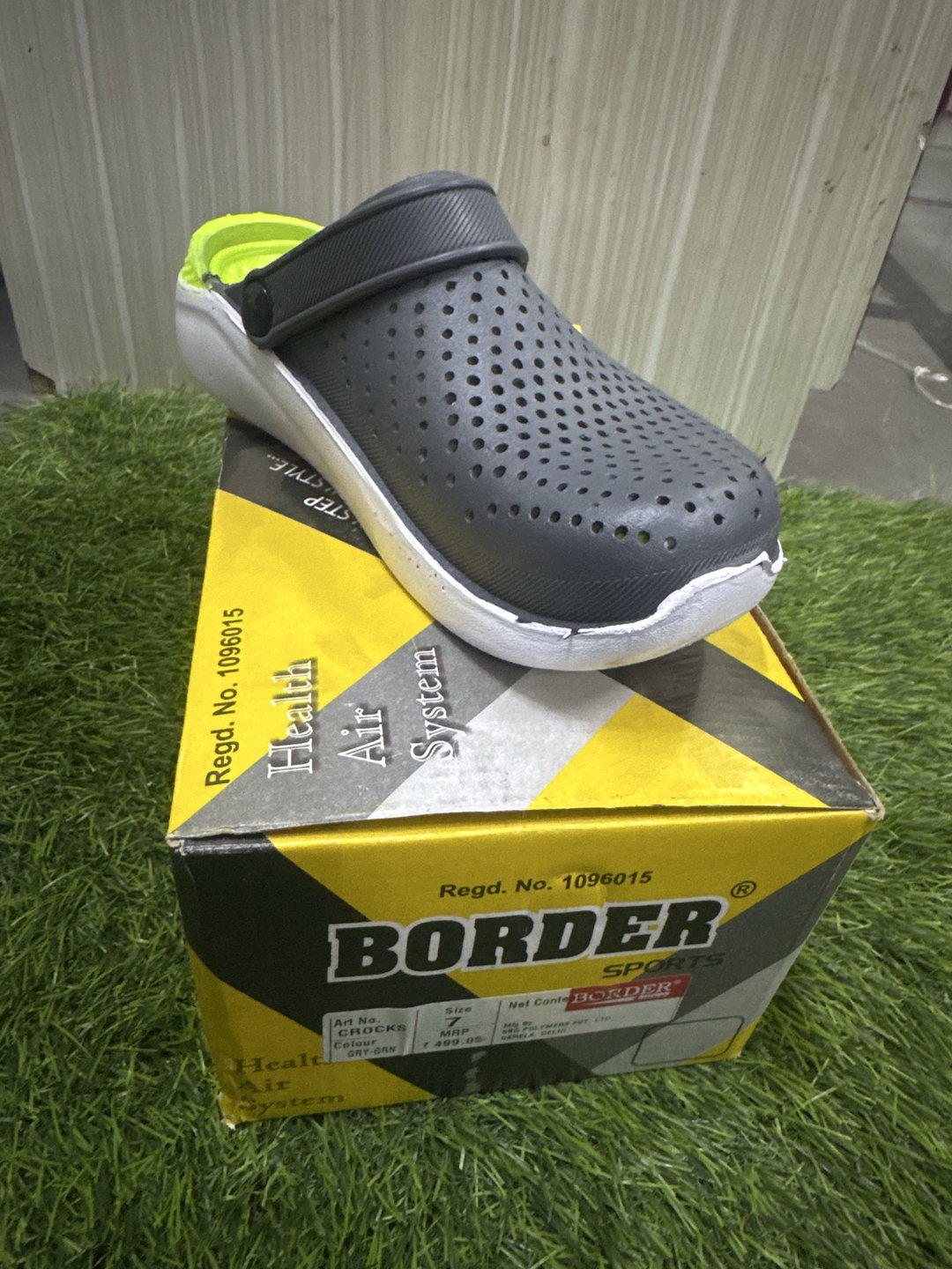 Border Croxx Blk/red,blk/ grey ,grey/ green sky blue 7”10