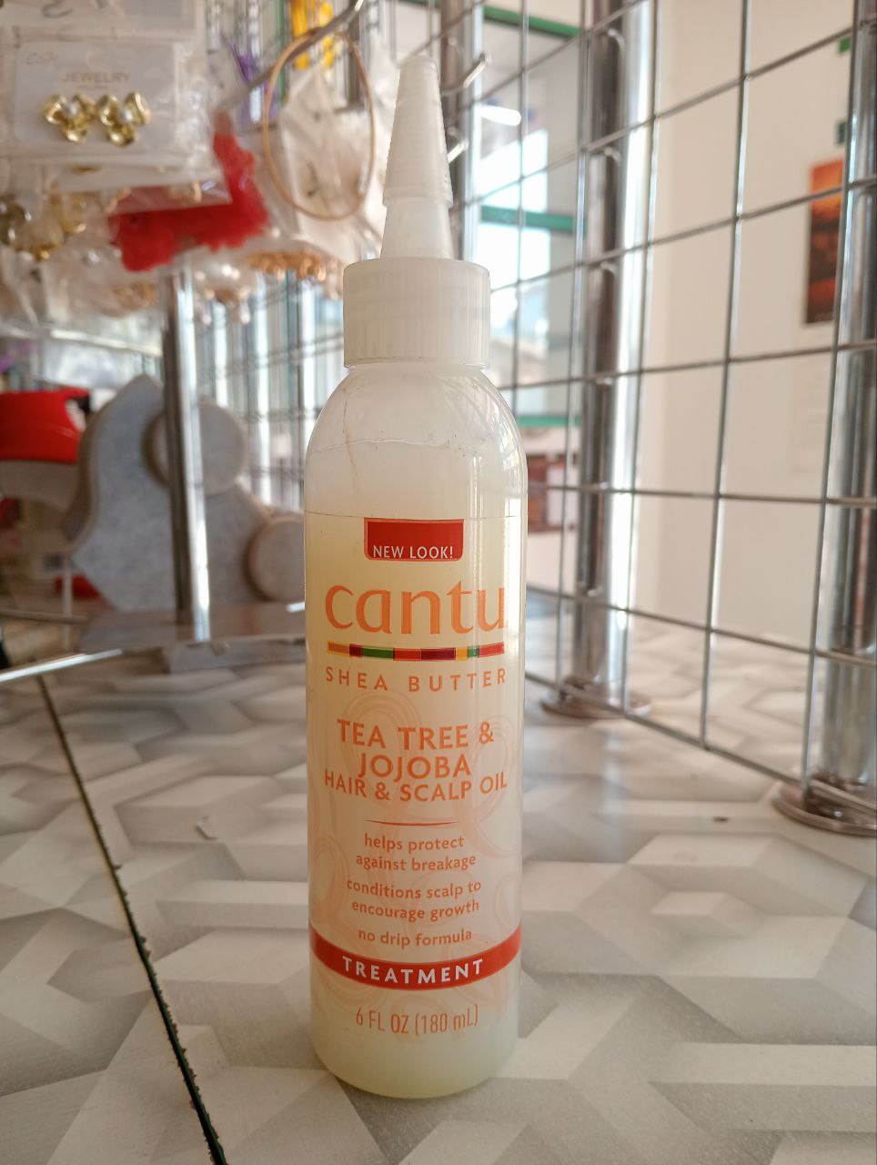 Cantu Tea Tree & Jojoba Hair & Scalp Oil with Shea Butter 180ml_0