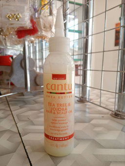 Cantu Tea Tree & Jojoba Hair & Scalp Oil with Shea Butter 180ml