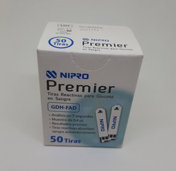 Tiras Reactivas para Glucometro Premier Nipro PK/50