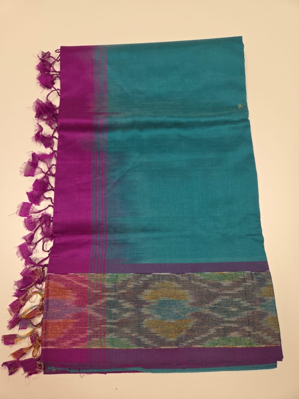 Plain Silk Cotton Saree