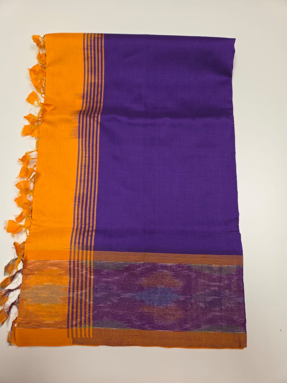 Plain Silk Cotton Saree