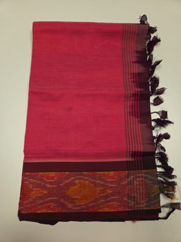 Plain Silk Cotton Saree 