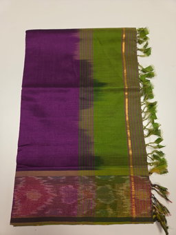 Plain Silk Cotton Saree 