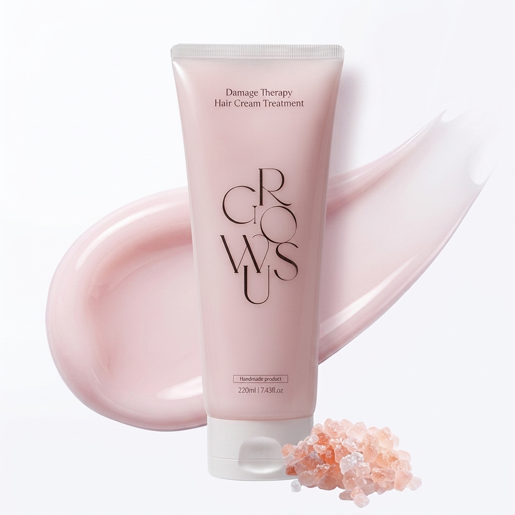GROWUS Damage Therapy Hair Cream Treatment (220 ml 🌸✨
