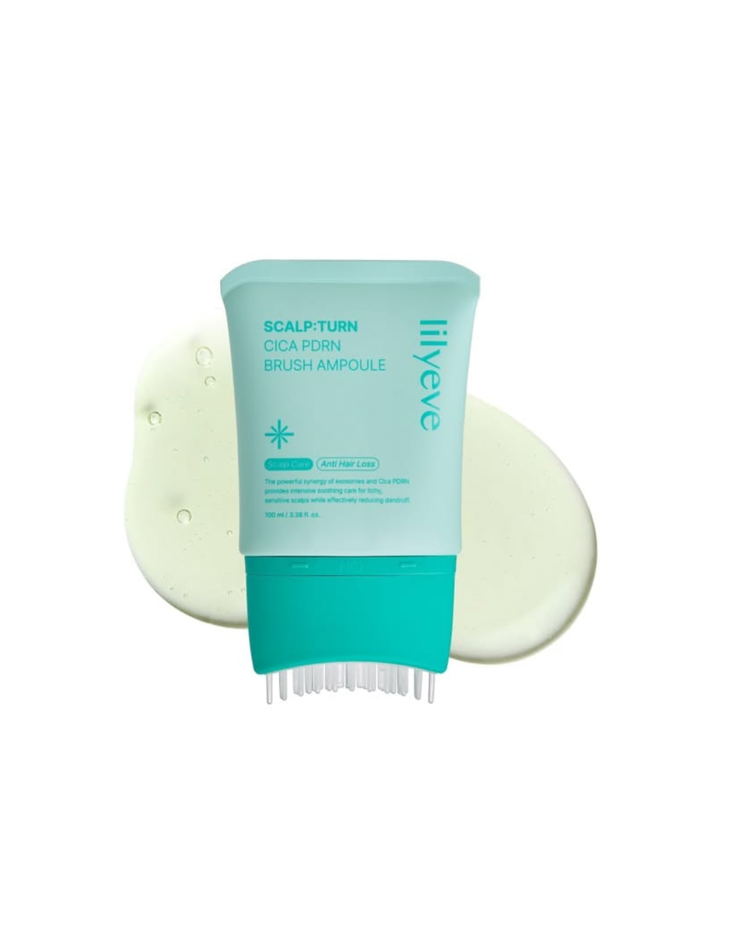 LILYEVE Scalp Turn Cica PDRN Brush Ampoule (100 ml) 🌿✨_0