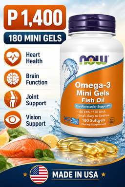 Omega-3 Fish Oil Mini Gels