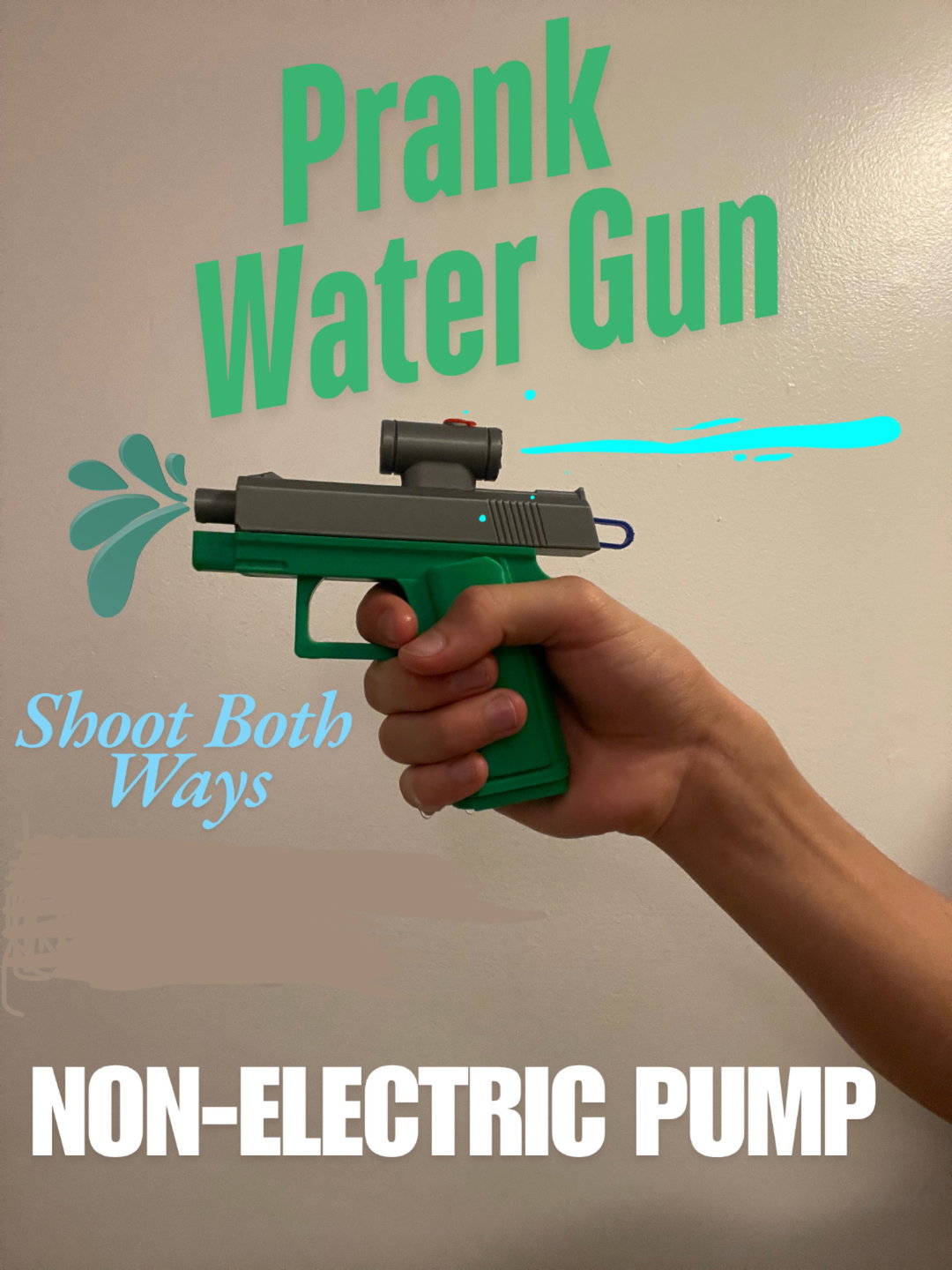 Prank water blaster