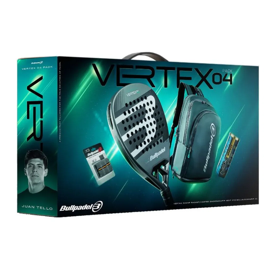 Pack Bullpadel Vertex 04 Comfort Pro Line 2026