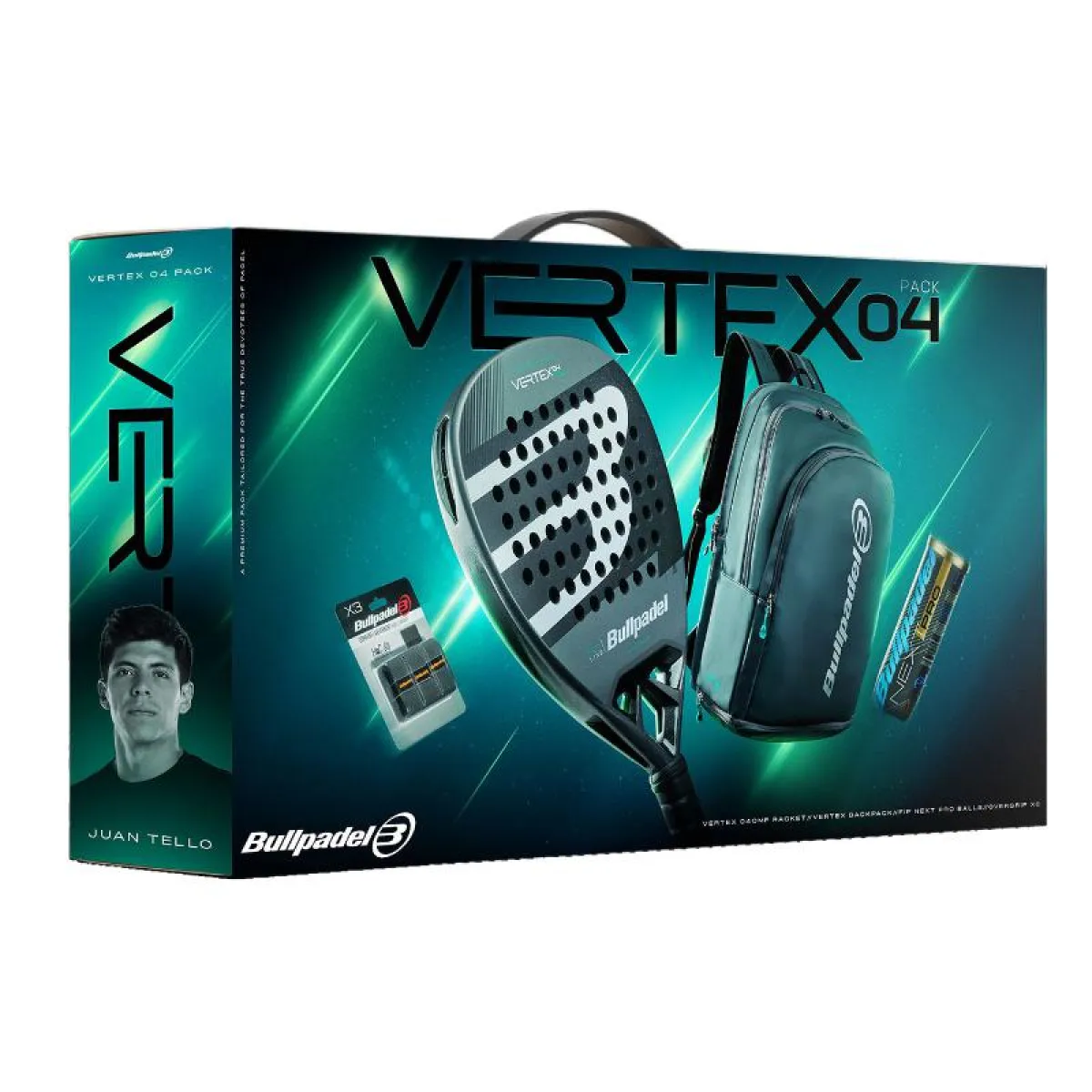 Pack Bullpadel Vertex 04 Comfort Pro Line 2026_0