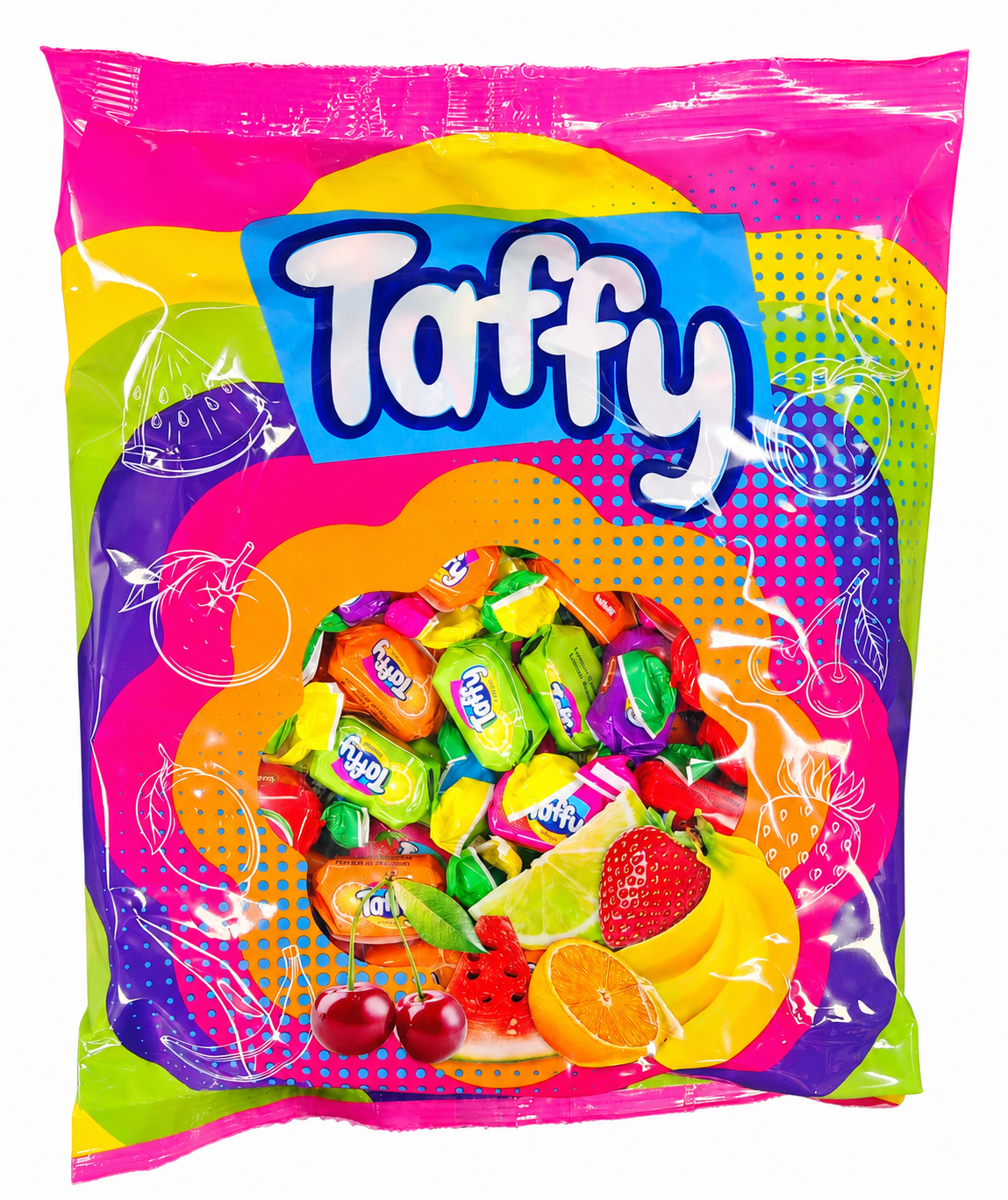 Taffy Chewy Sweets 120pc_0