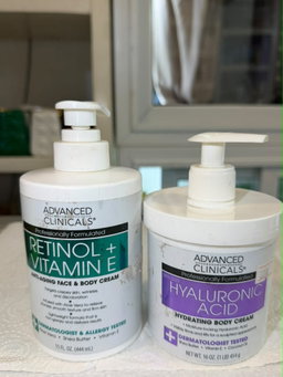 Advanced Clinicals Face & Body Cream