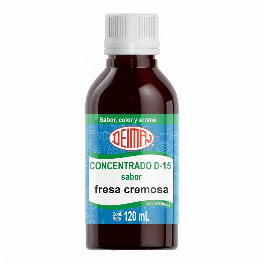 Concentrado Fresa Cremosa 120 ml DEIMAN