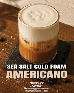 Sea Salt Cold Foam Americano