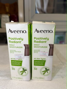 Aveeno Positively Radiant Daily Moisturizer SPF 30