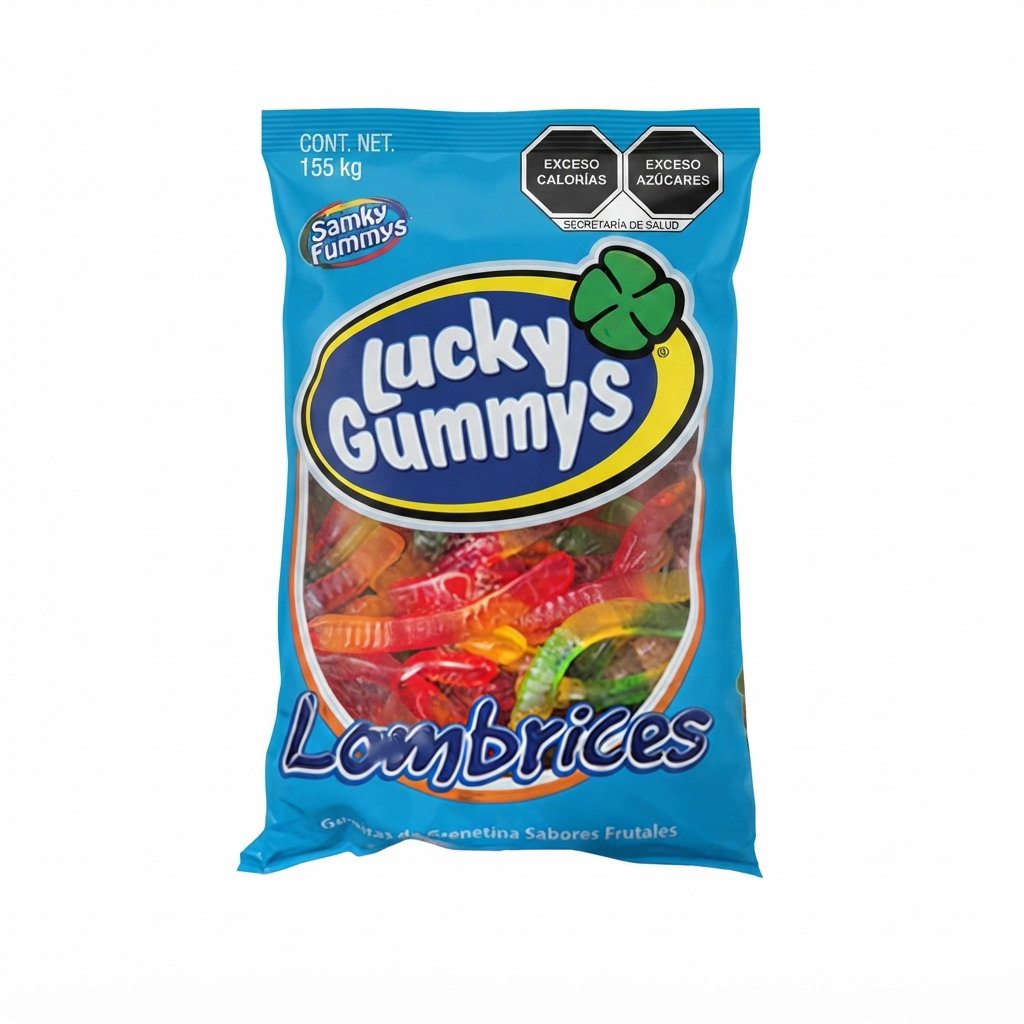Gummy Lombriz 1 kg LAS DELICIAS