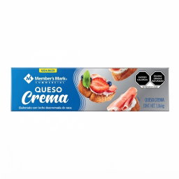 Queso Crema 1.36 kg  MEMBER´S MARK