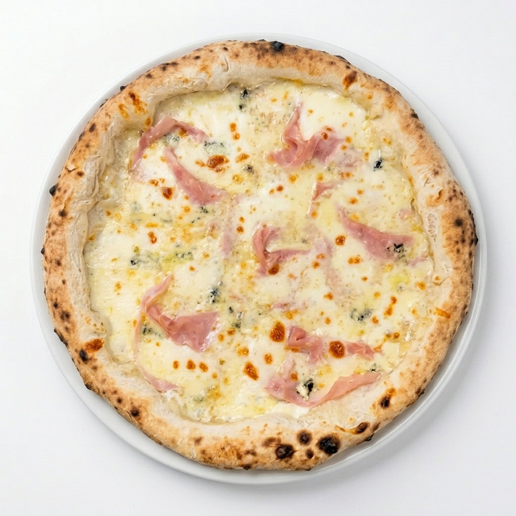 Quattro Formaggi e cotto