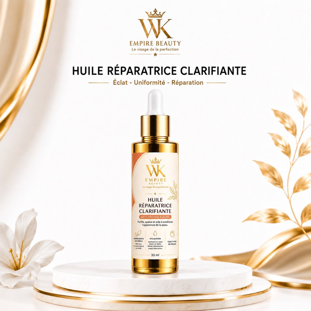 Huile reparatrice clarifiante