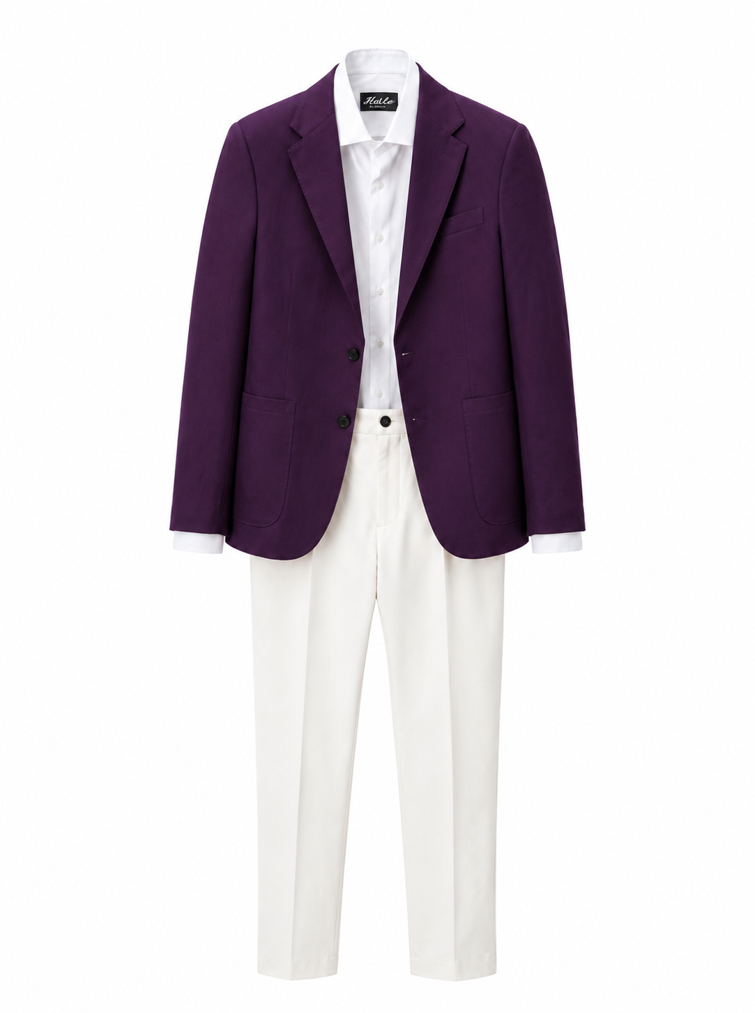 TENUES HOMME VIOLET / BLANC_0