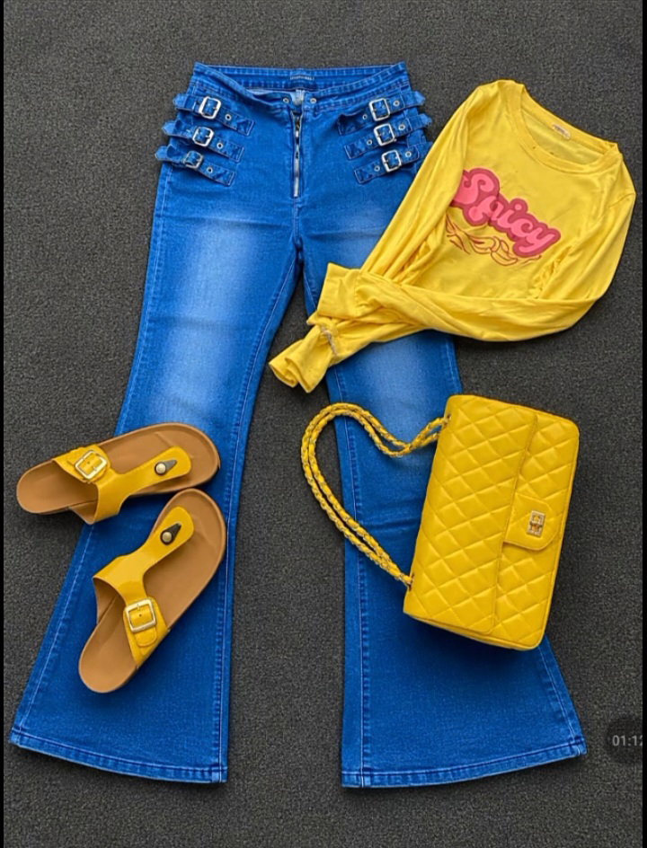 Complete set (top, jean, bag, and slippers)_15