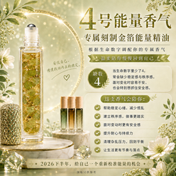 4号能量精油｜稳定 · 扎根 · 安心