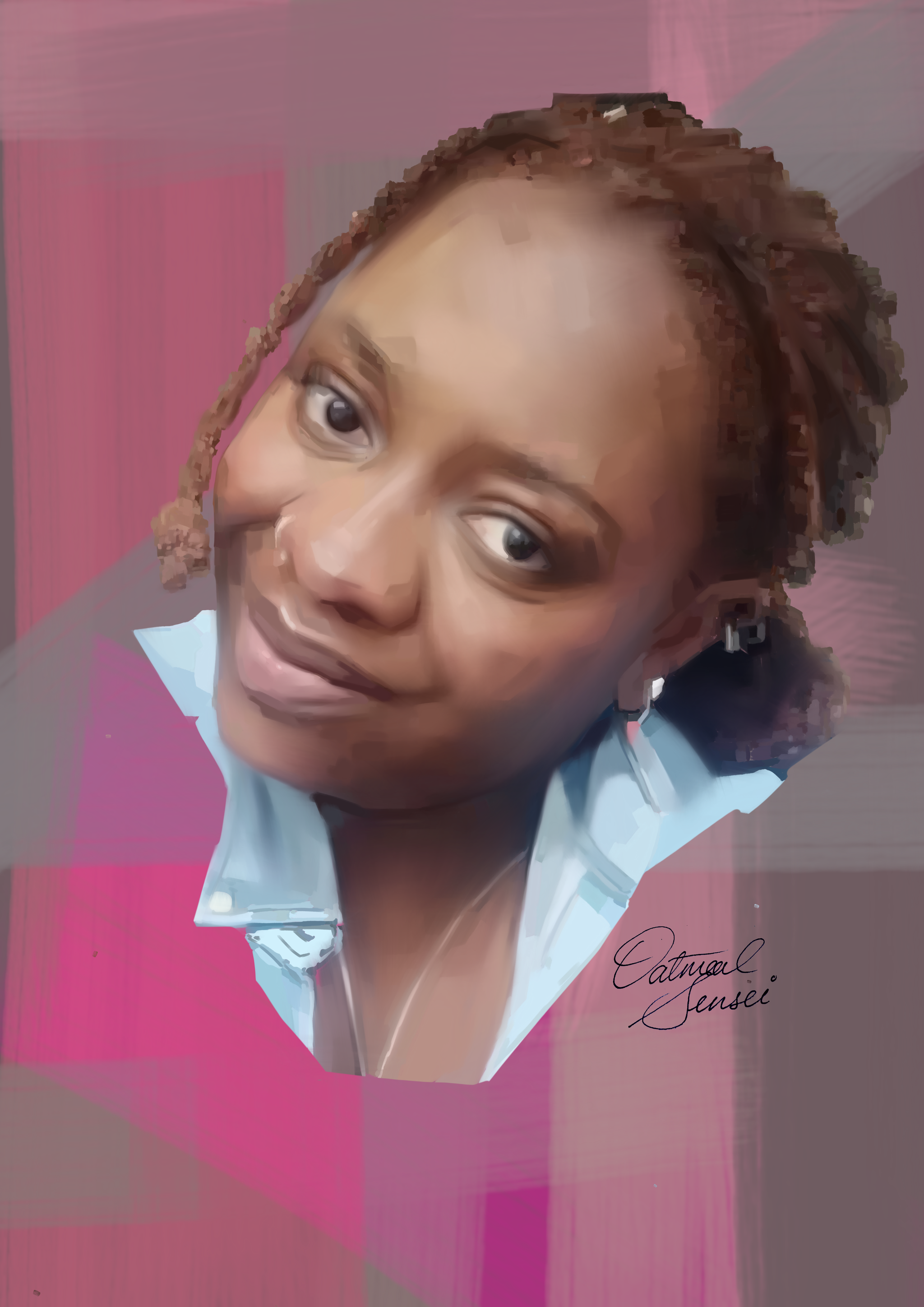 A3 Custom Digital painting Canvas_0