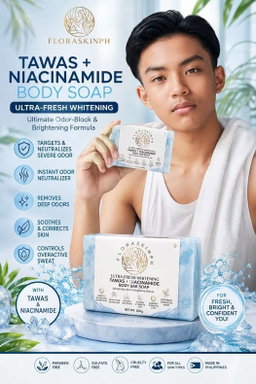 FLORASKIN TAWAS-NIACINAMIDE SOAP