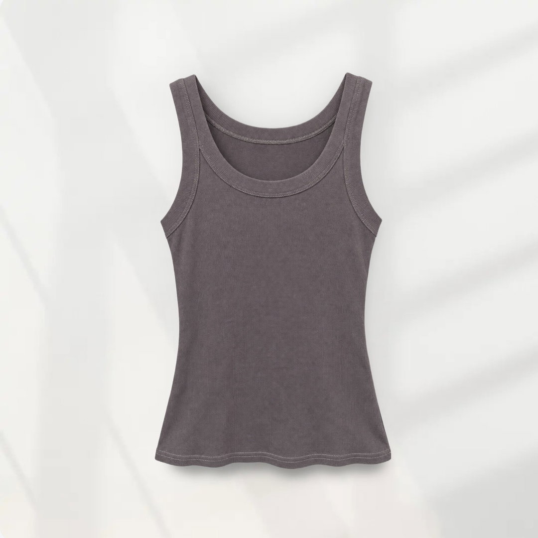 Gray Top Sleeveless