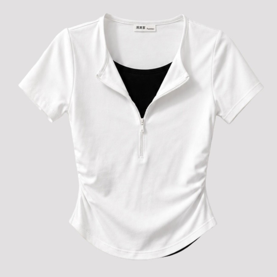 Basic Shirt with Black-inner