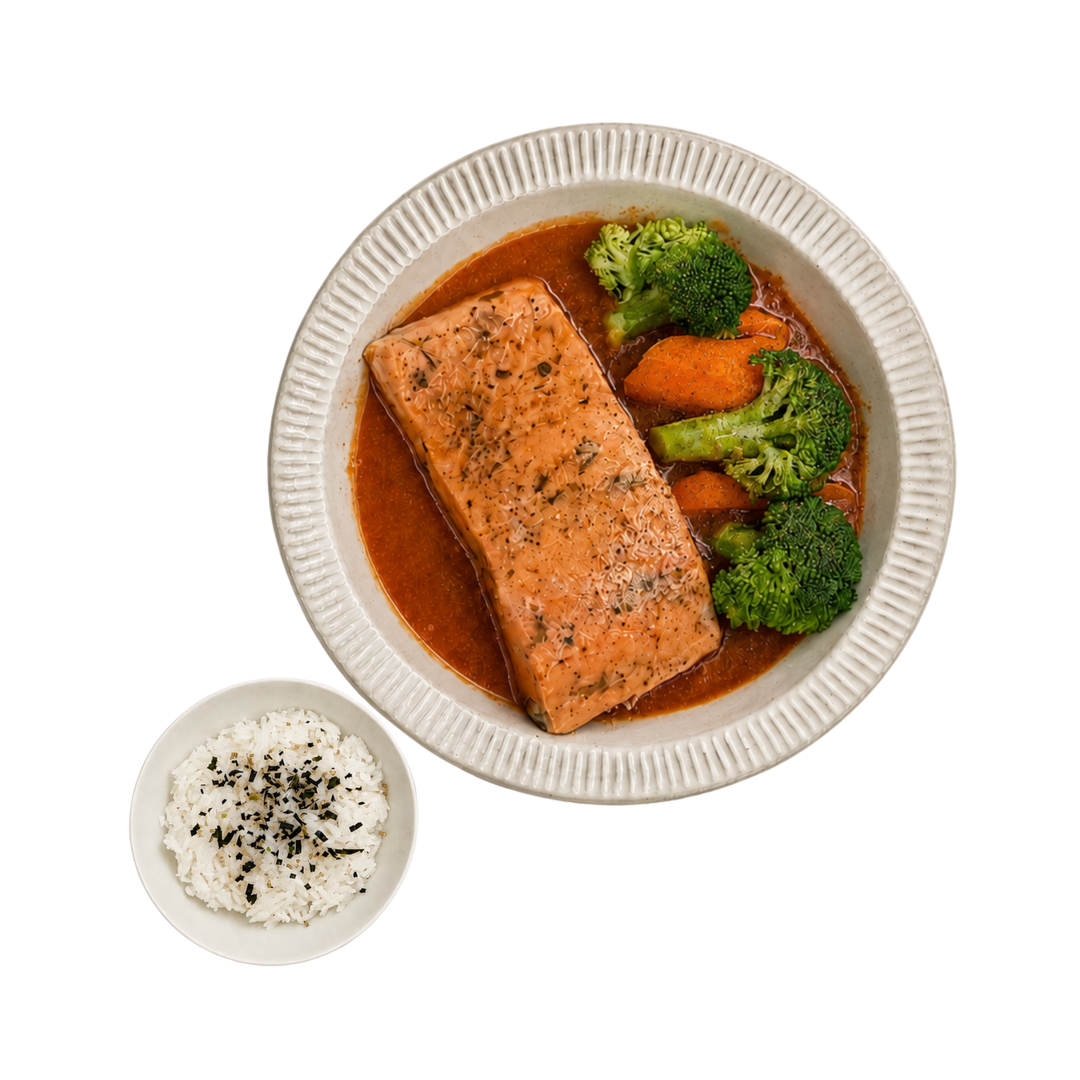 Marry Me Salmon with Rice