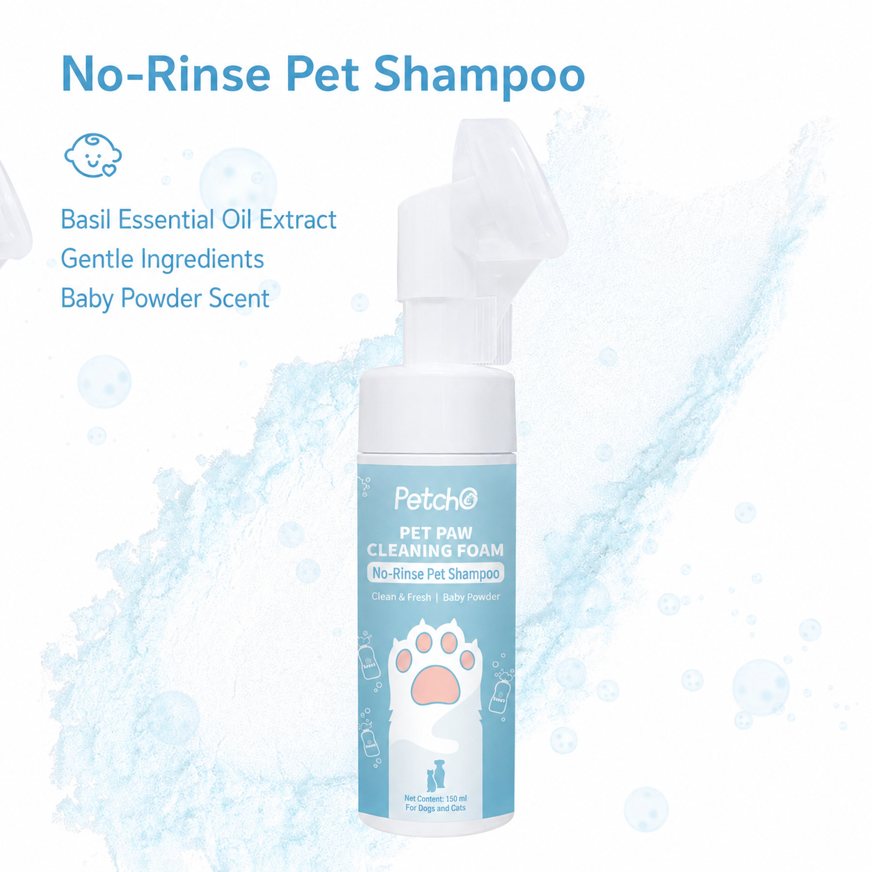 [Pre-order] Pet Paw Cleansing Foam 150ml_1