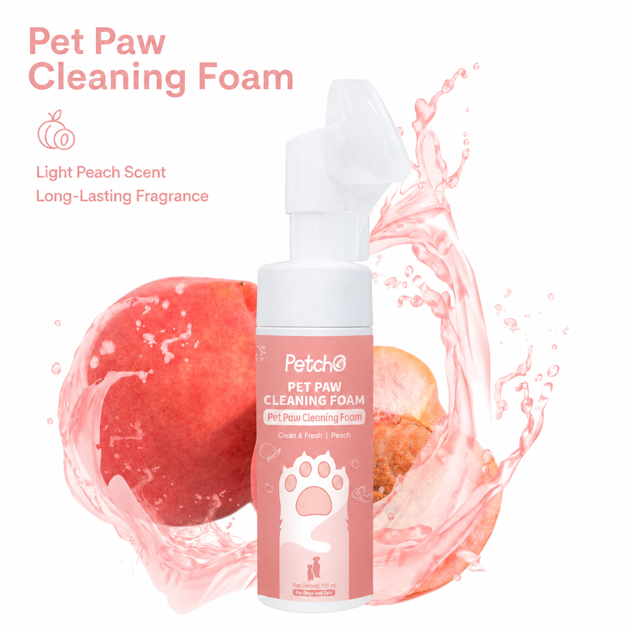 [Pre-order] Pet Paw Cleansing Foam 150ml_2