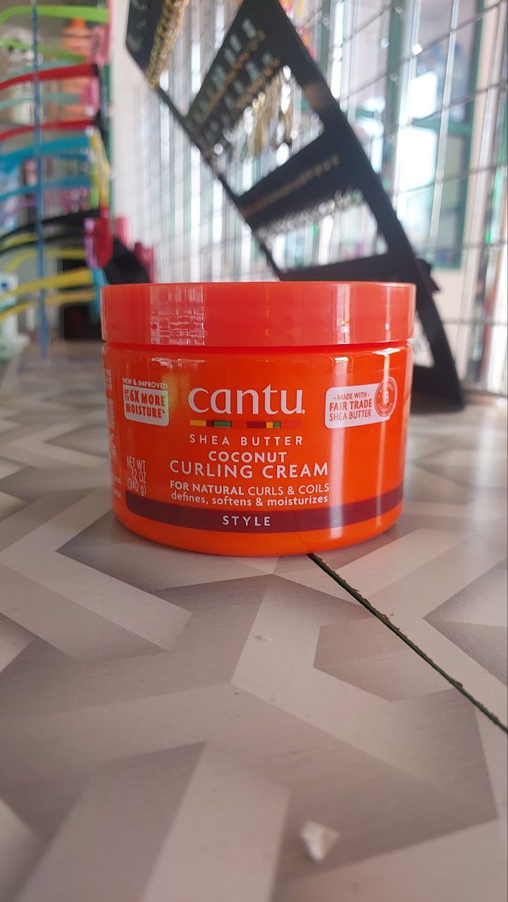 Cantu Coconut Curling Cream with Shea Butter for Natural Hair 340g