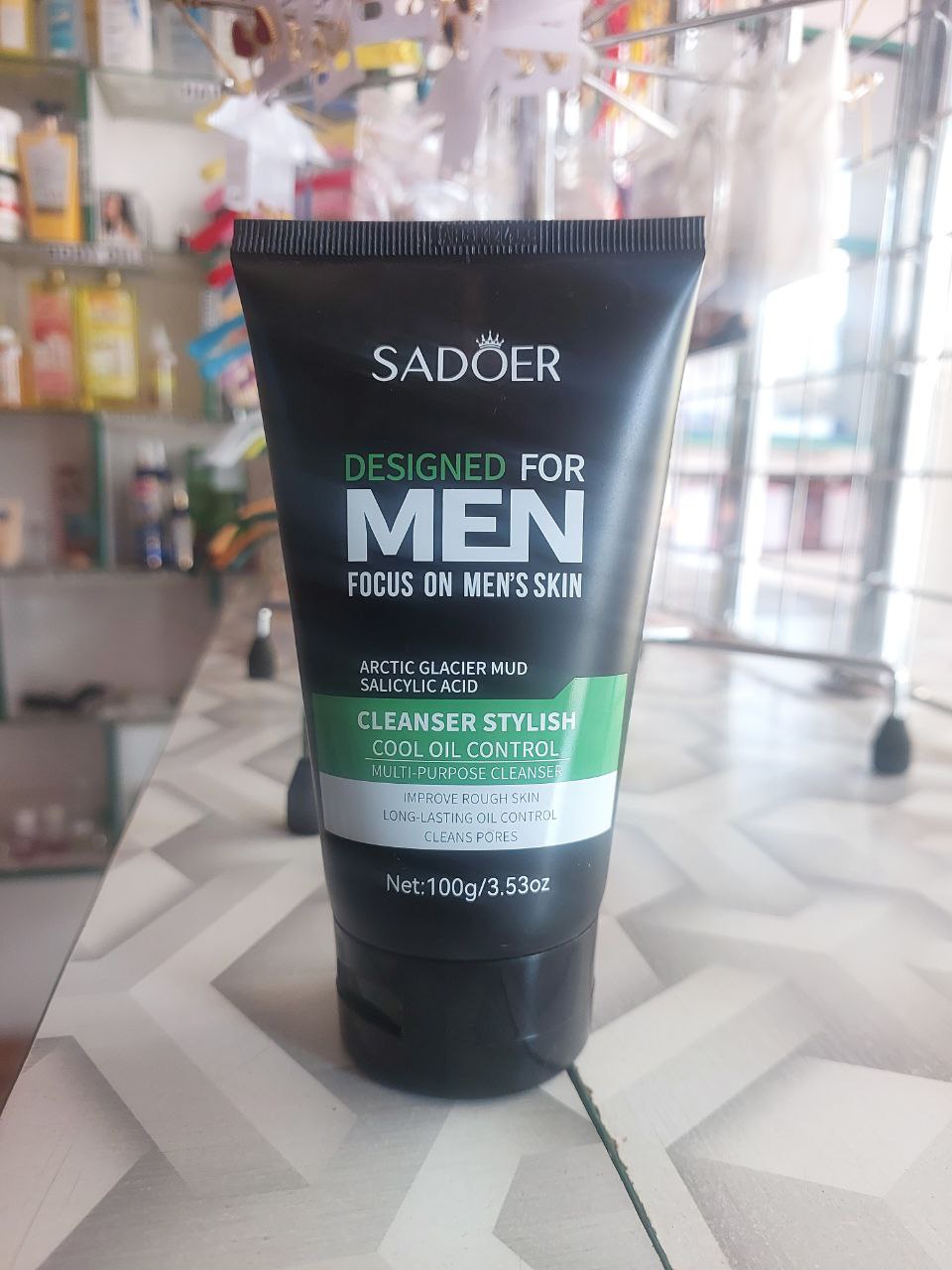 Sadoer Cool Oil Control Facial Cleanser for men 100g