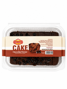 Chocolate chip bar cake 250 g