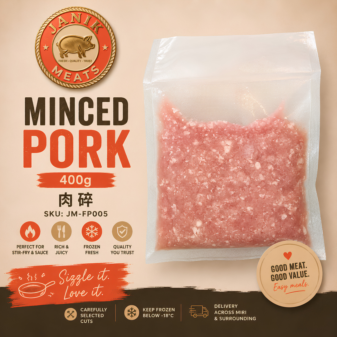 Minced Pork (400g) Babi Enjin 肉碎