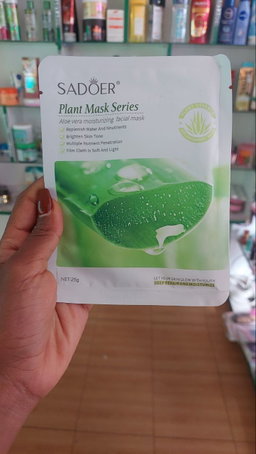 Sadoer Plant Mask Series Aloevera Facial Mask 25g