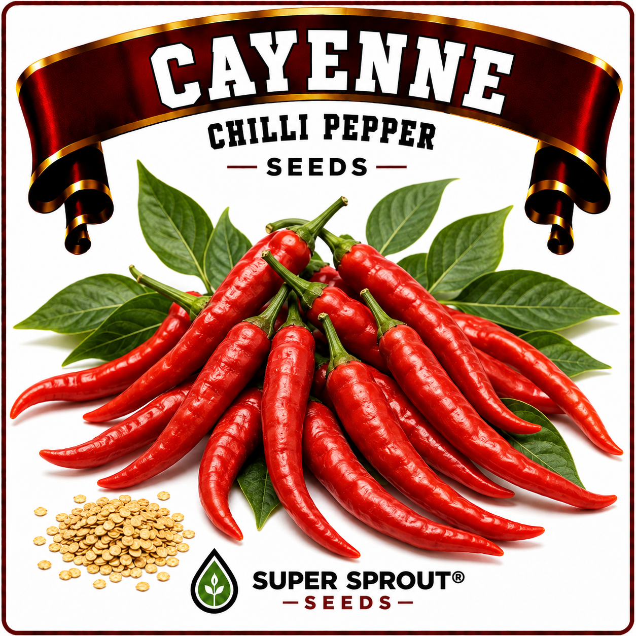 🌶CAYENNE CHILLI PEPPER🌶 x 10+ organic seeds