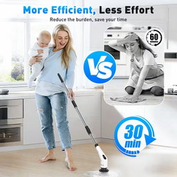 Multi-Function Electric Cleaning Brush