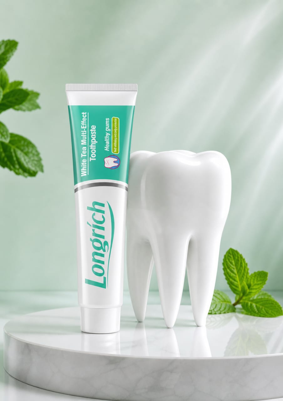 Pâte dentifrice longrich au thé blanc 200 g_0