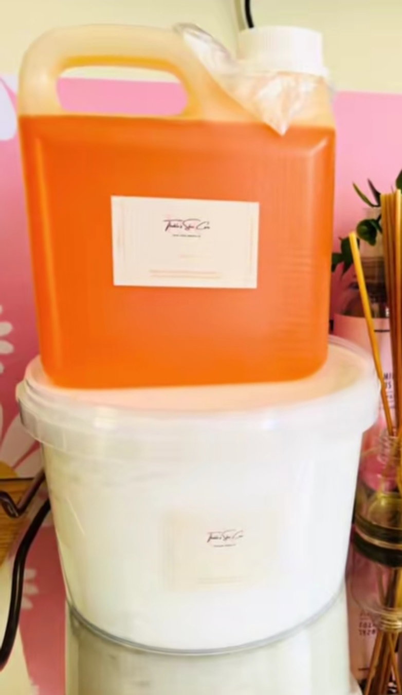 1liter Glow serum +1kg Bright﻿ening Face cream