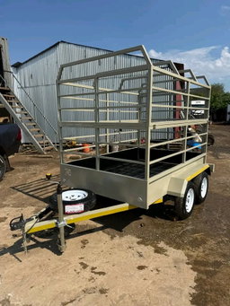 Cattle trailer single axle