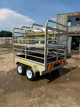 Cattle trailer single axle