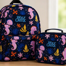 Wolf Creek Backpack with lunch bag