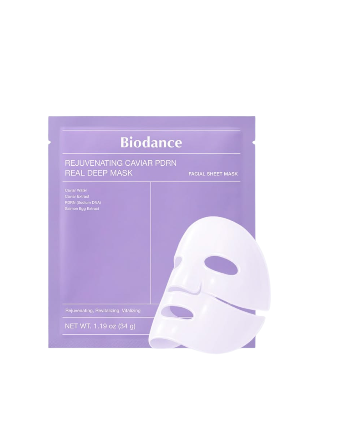 Biodance Rejuvenating Caviar PDRN Hydrogel Mask 🖤✨ 1 unidad