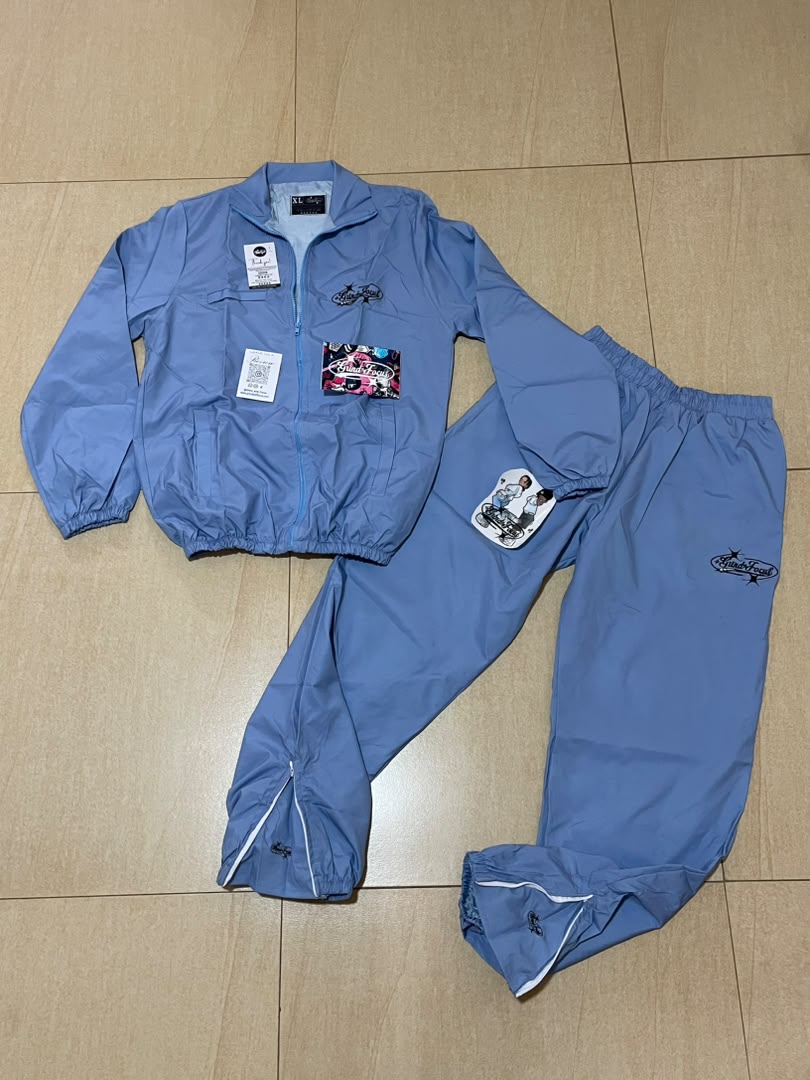 Windbreaker Tracksuit — Baby Blue_0